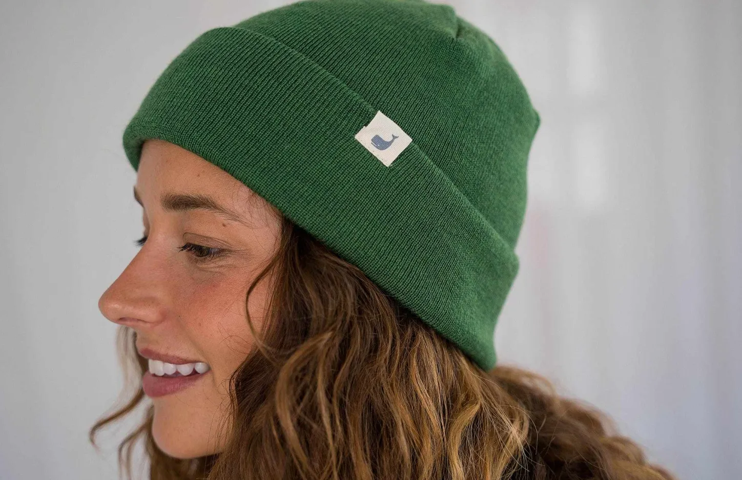 TWOTHIRDS Bonnet Merinos Femme Vert Clearance