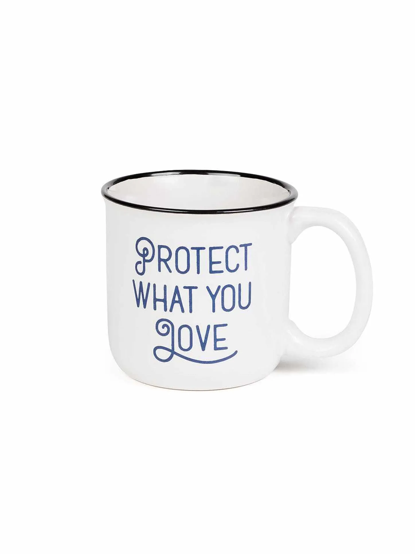 TWOTHIRDS Mug - Protegez Ce Que Vous Aimez Blanc Sale