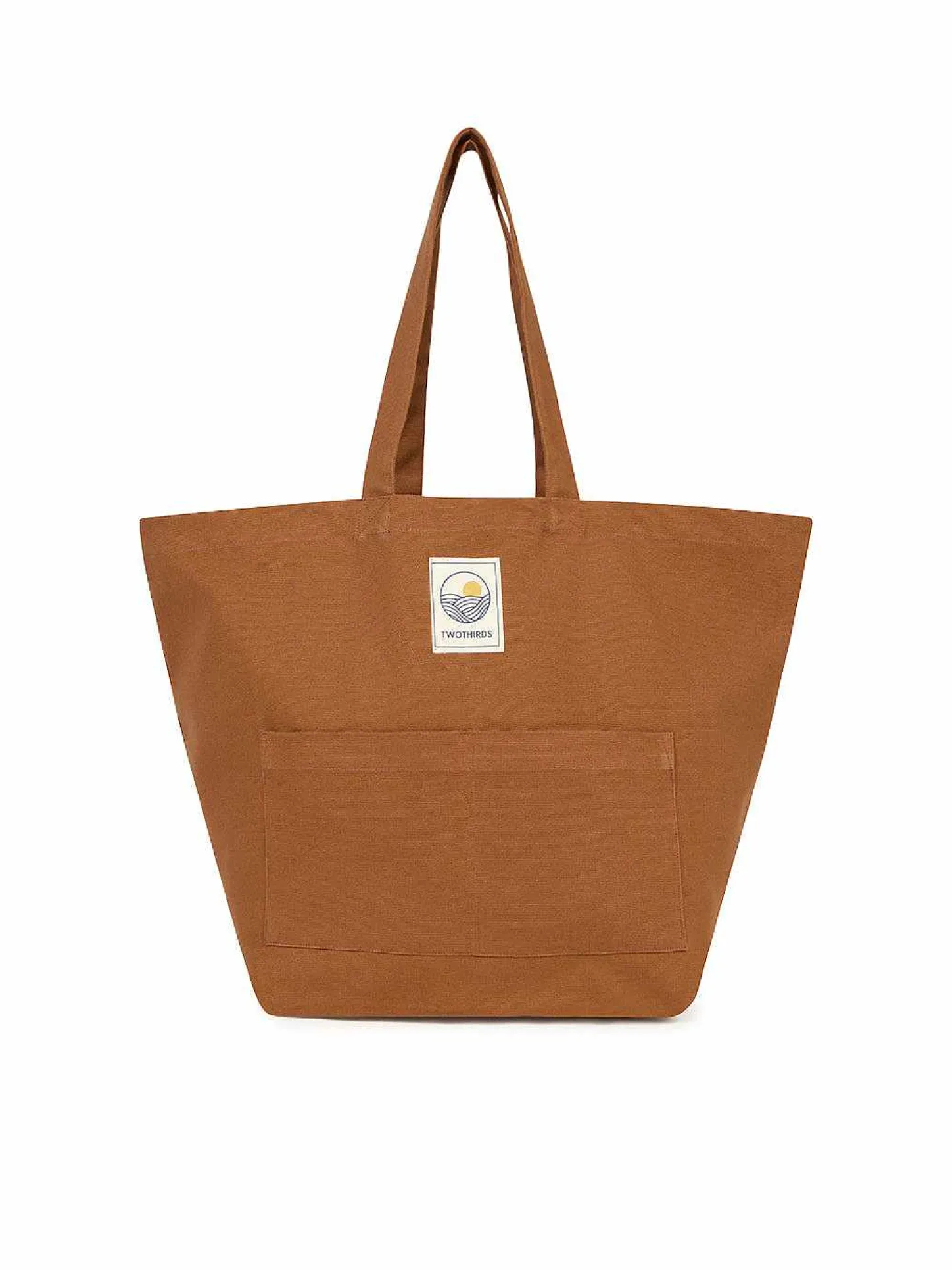 TWOTHIRDS Sac Fourre-Tout Basique Caramel Discount