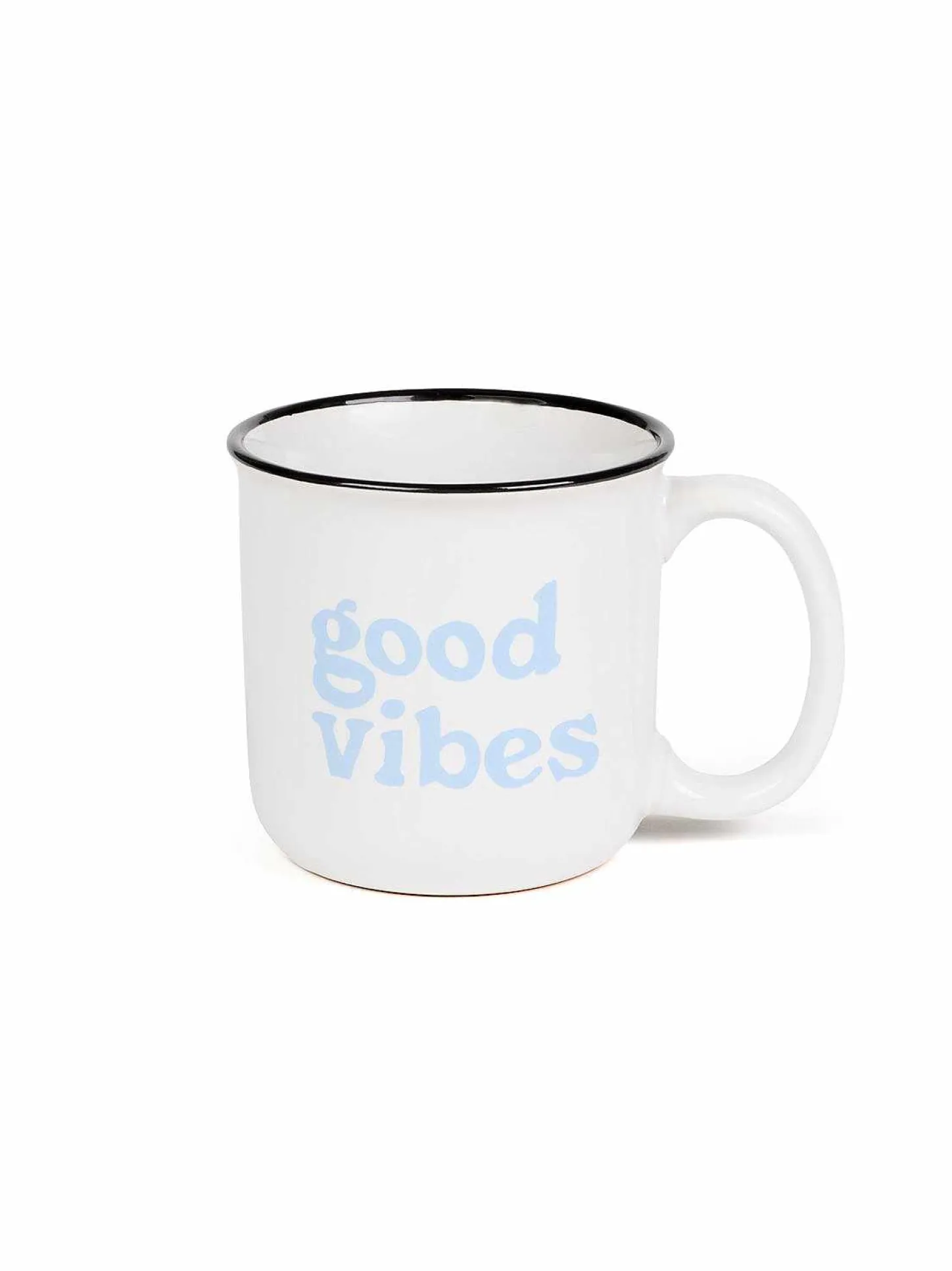 TWOTHIRDS Tasse - Bonnes Vibrations Blanc Cheap